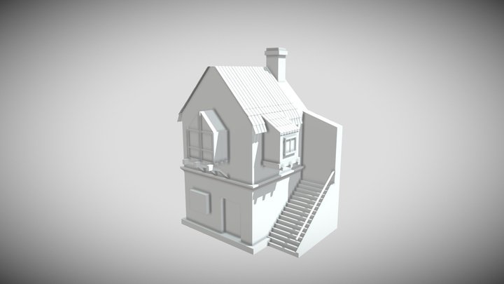 Medival House 3D Model