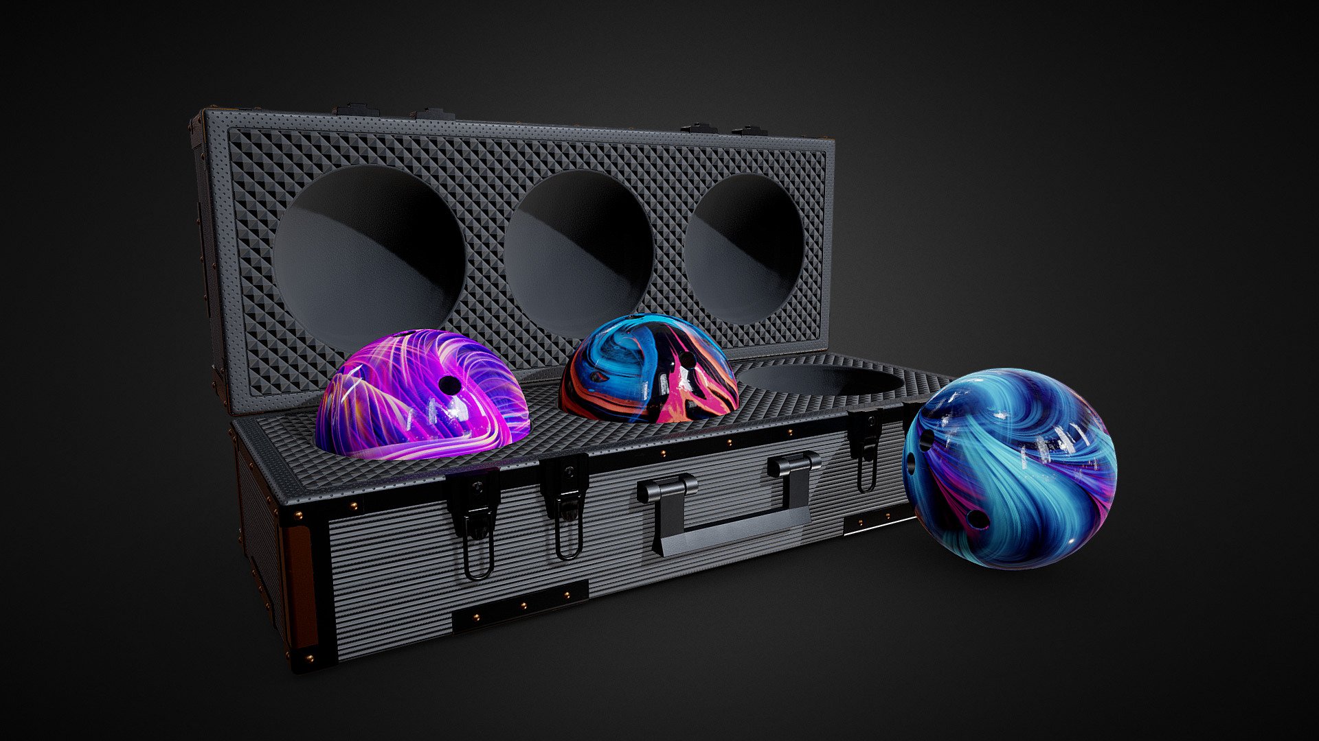 Bowling ball box 3D model by galapagoscgy [9a504a0] Sketchfab