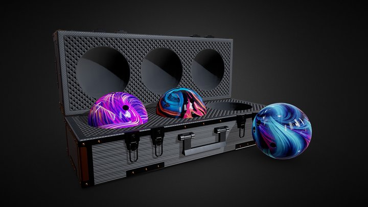 Bowling ball box 3D Model