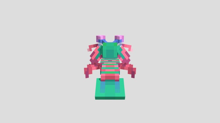 Mantis Shrimp (Smasher) 3D Model