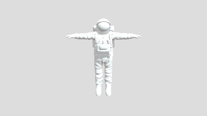 Astronaut Suit 3D Model