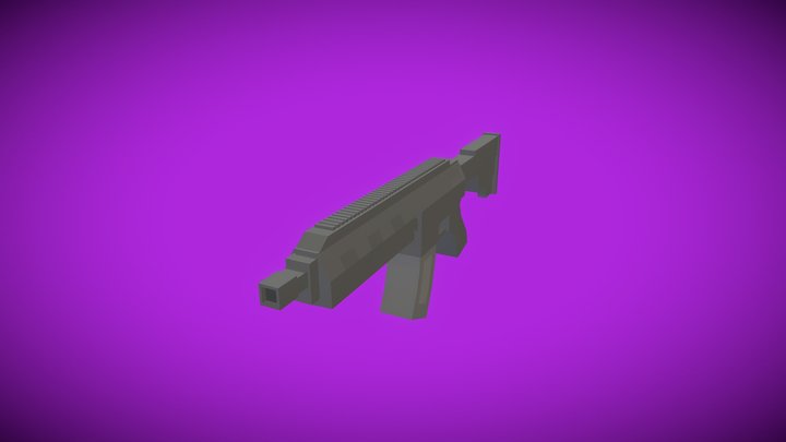 M4 - Low Poly ( Rebuild ) 3D Model