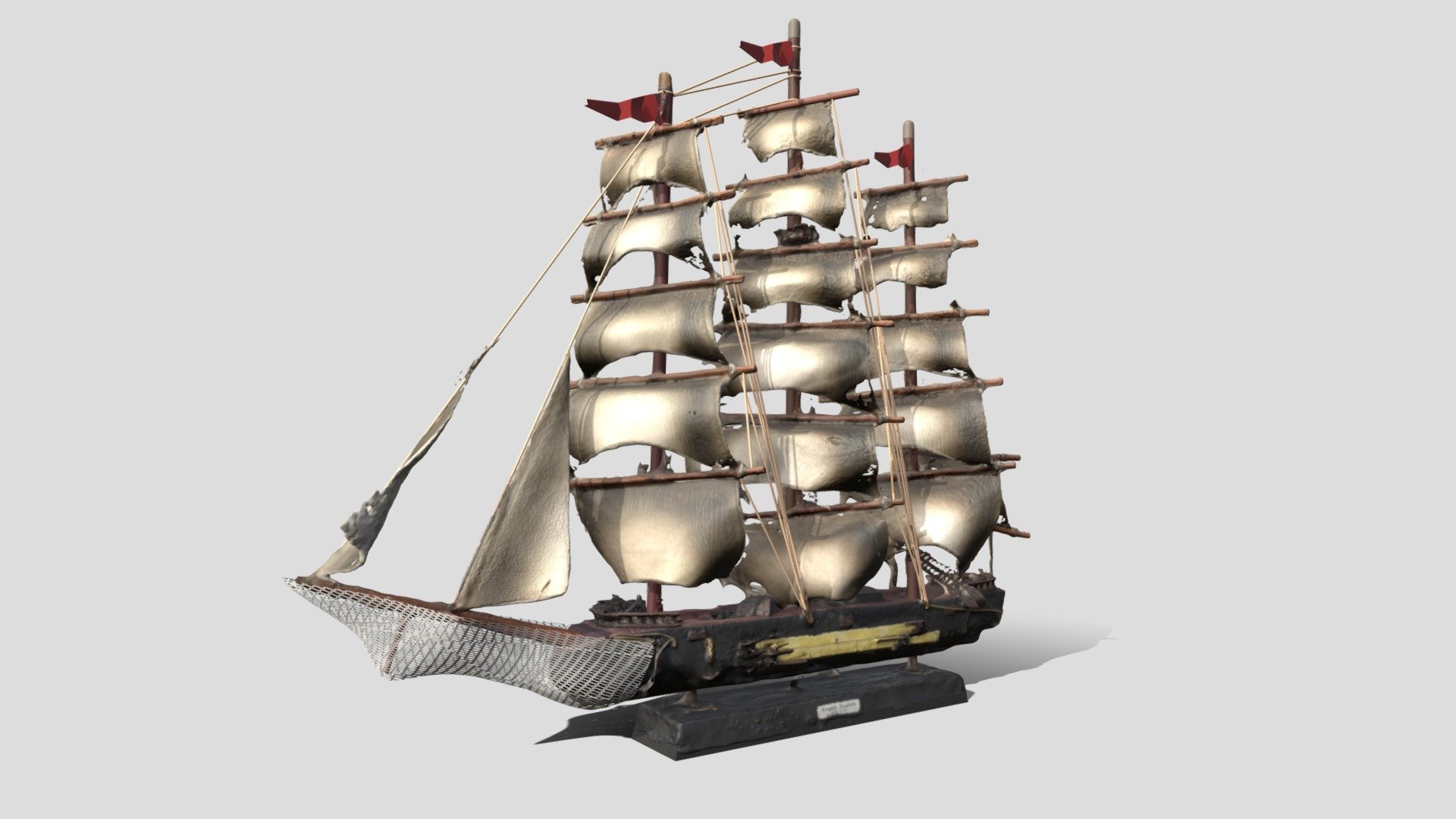 船 - Download Free 3D model by ice0987720581 [9a51c76] - Sketchfab