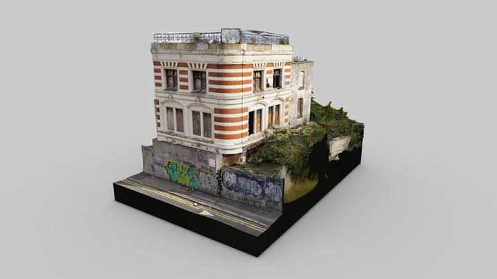 Railway Tavern Abandoned Pub – Kostenloses 3D-Modell STL