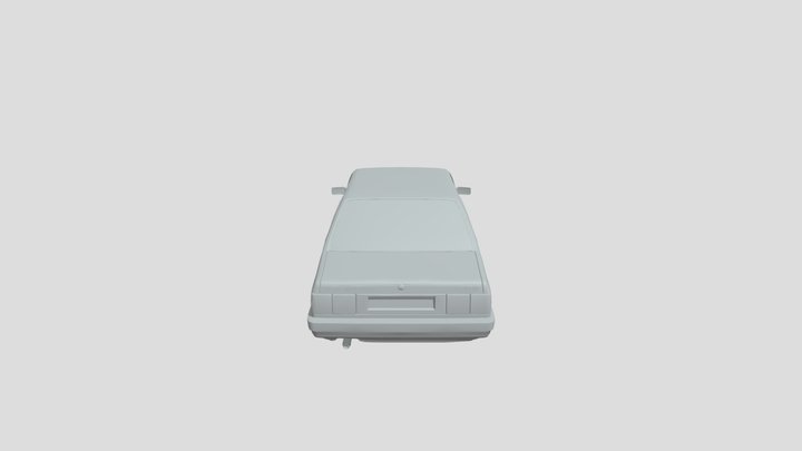 Audi 80 B2 for 3D-printing