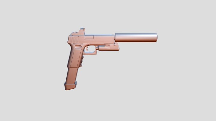 pistol 3D Model
