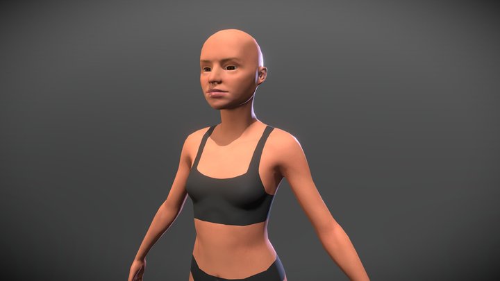 character_low 3D Model