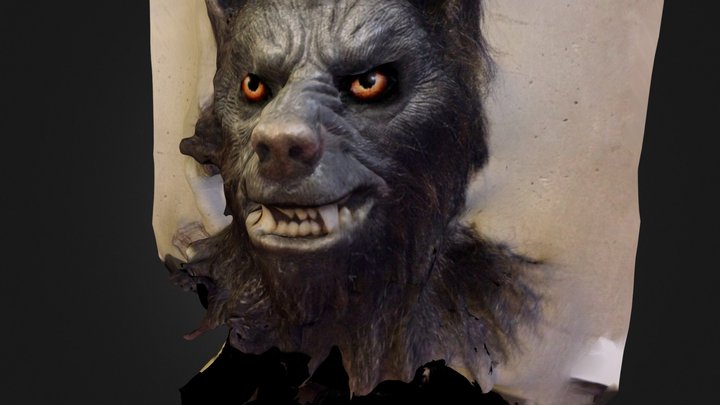 Dream Wolves character Carnifex 3D Model