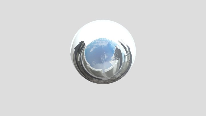Non Euclidian Section 3D Model
