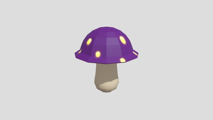 mushroom_murr_long 3D Model