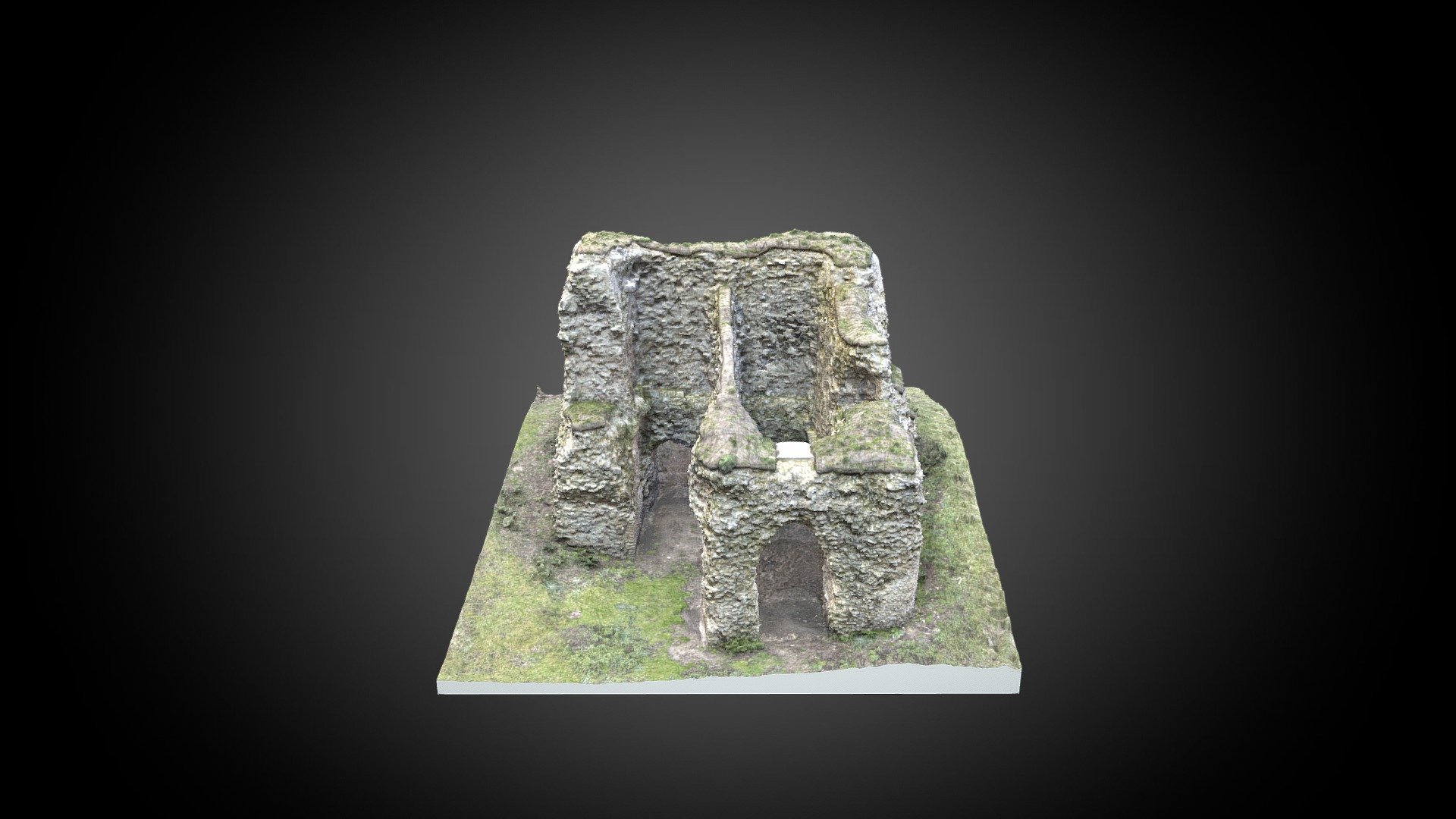 Merdon Castle 3d Model By Historic England Historicengland