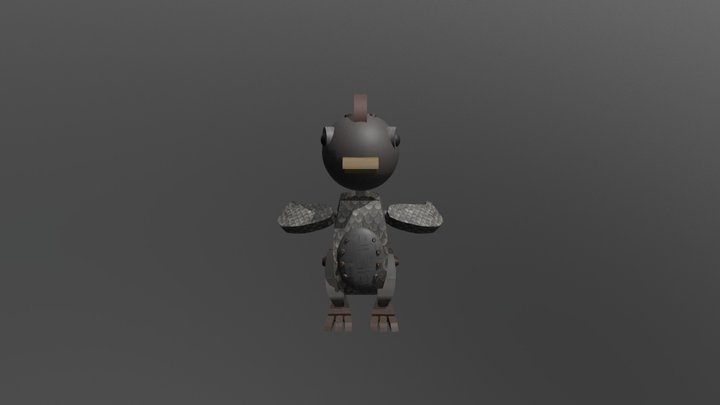Robot CH2000 - Chester the Chicken 3D Model