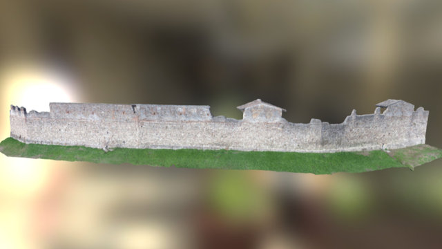 Recinto Medioevale di Castellaro Lagusello SE 3D Model