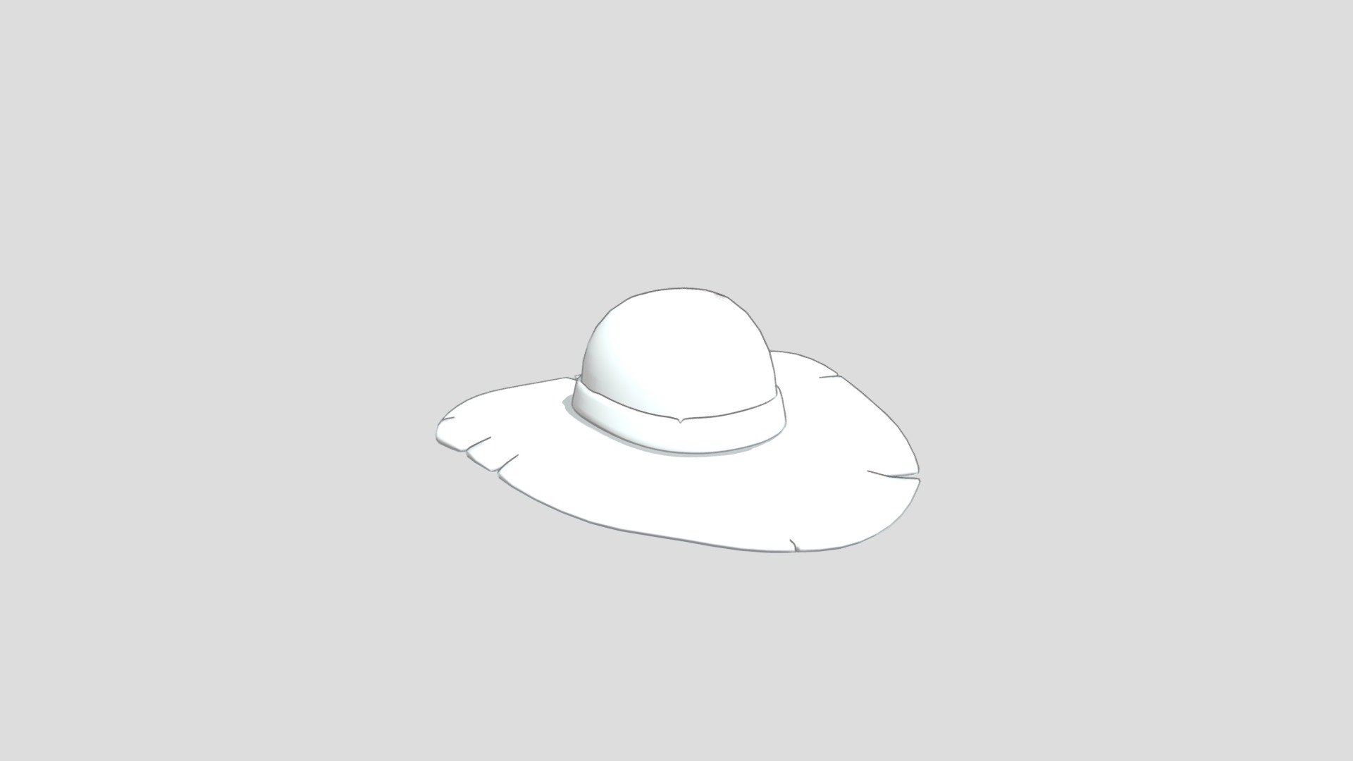 Hat_luffy - Download Free 3D model by Harsh Raj Gupta (@ravibsf300 ...