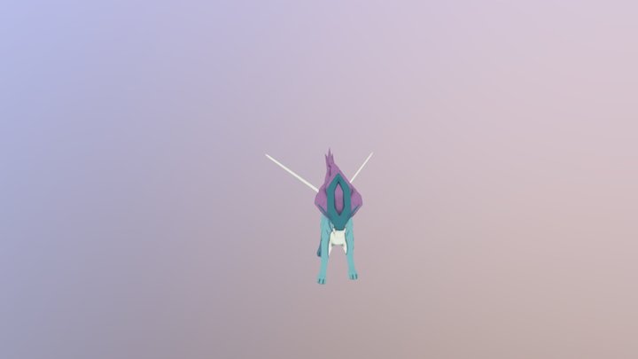 Suicune 3D Model