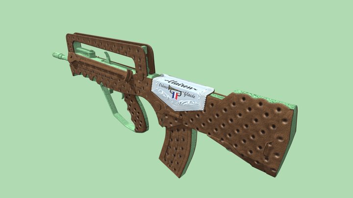 INARM: FAMAS Clairon 3D Model