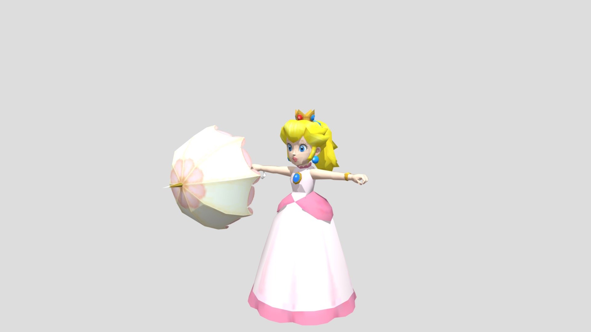 GameCube - Super Mario Sunshine - Princess Peach