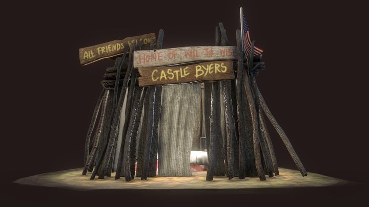 Castle Byers 3D Model