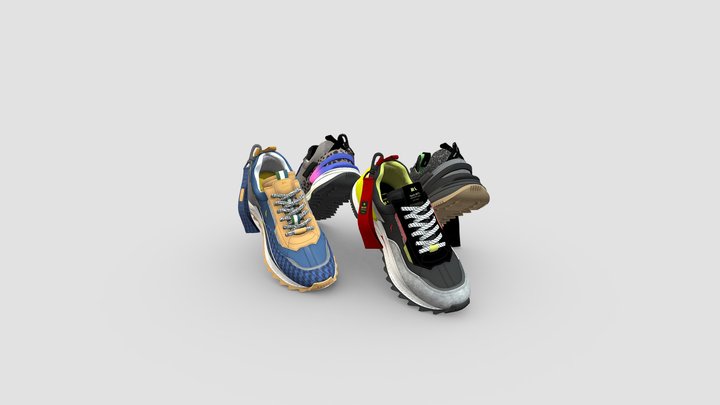 Reserva Sneaker - SPRIZ NFT 3D Model