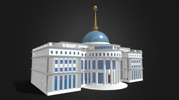 Ak Orda Kazakhstan 3D Model