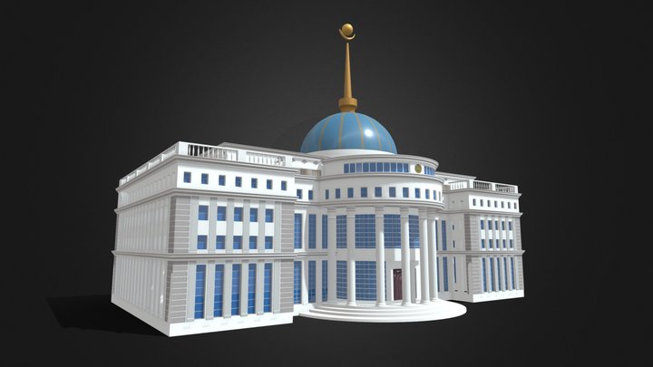 Ak Orda Kazakhstan 3D Model