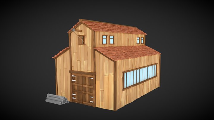 Wild West Farm 3D Model