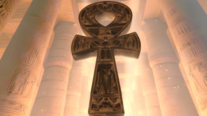 Ankh 2– Stylized Egyptian Life Symbol