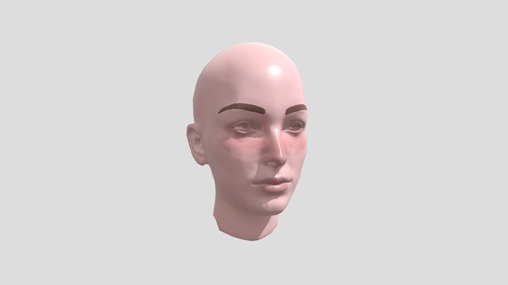 lowpolyhead2 3D Model