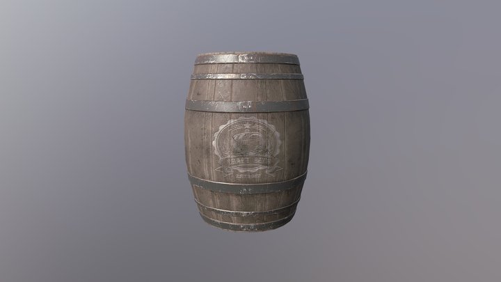 Burrel 3D Model