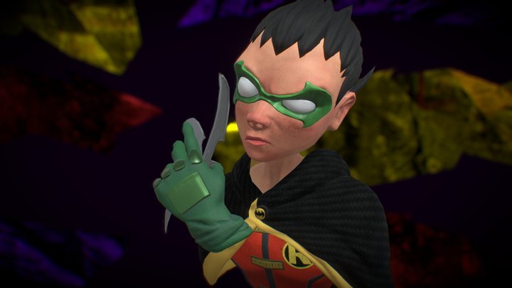 Robin (Damian Wayne) 3D Model