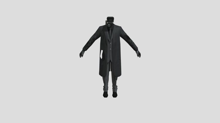 Plungerman broken suit 3D Model