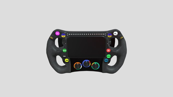 Steering-Wheel type Formula 3D Model