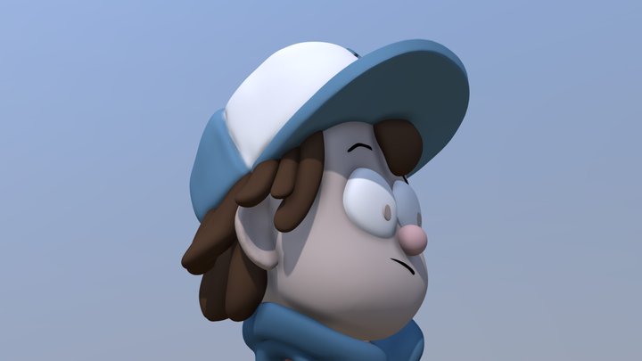 Dipper - Gravity Falls 3D Model