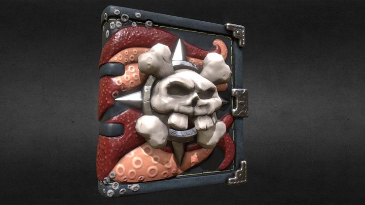 The Pirate's Magic Book 3D Model