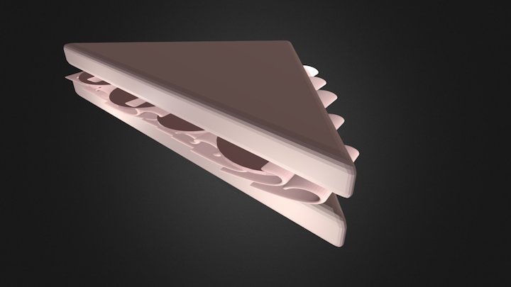 Sandwich (50%) 3D Model
