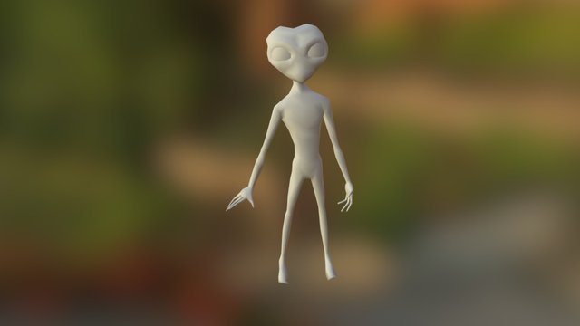 Alien boi 3D Model
