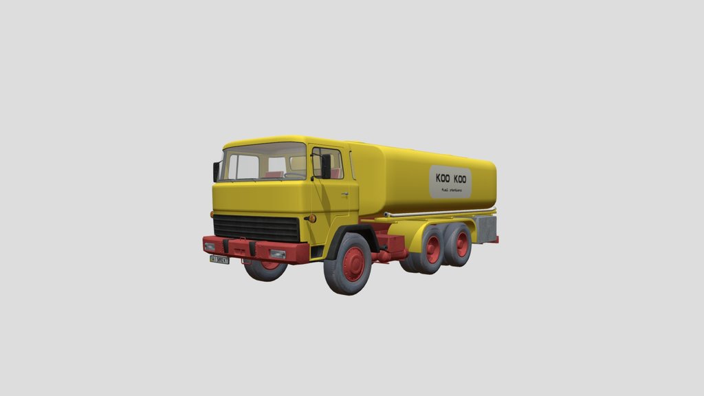 Magirus D serie fuel tanker