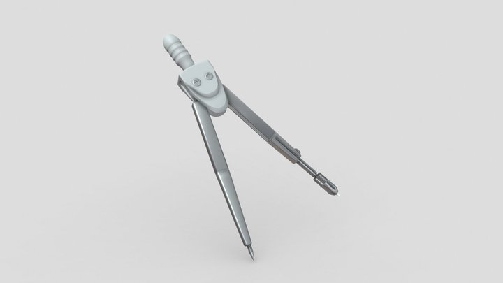 Drafteble Compass 3D Model