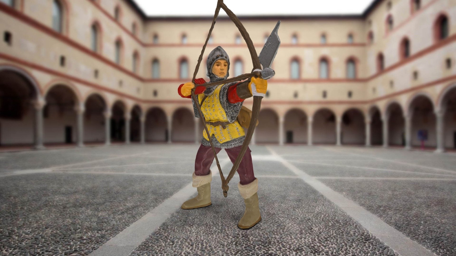 Arciere Buy Royalty Free 3D model by Rocco D'Errico Web Agency