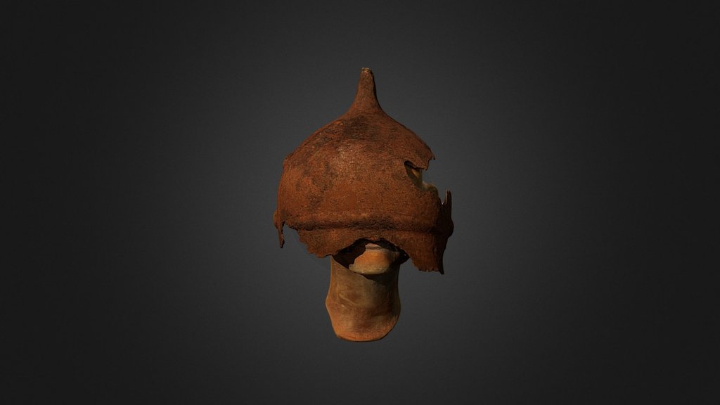 Helmet, Sarmat — Sketchfab embed 3D viewer