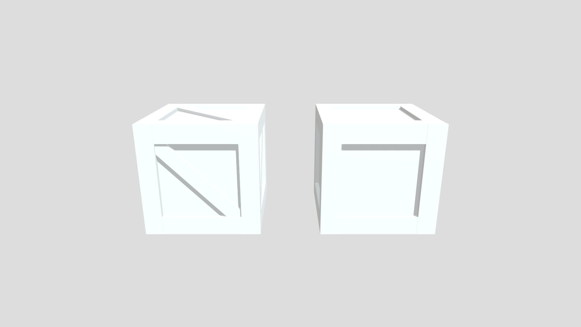Simple Crates - Download Free 3D model by Asherrr [9a67771] - Sketchfab