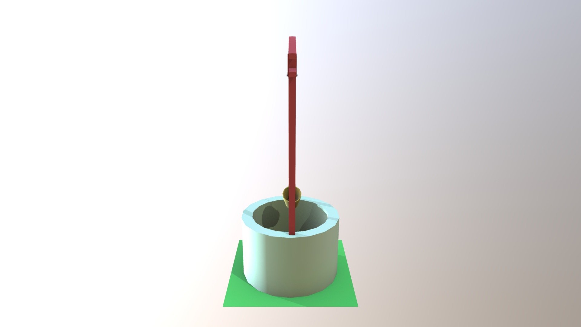 Simple Well [1h] - 3D model by Monteroide [9a6835b] - Sketchfab