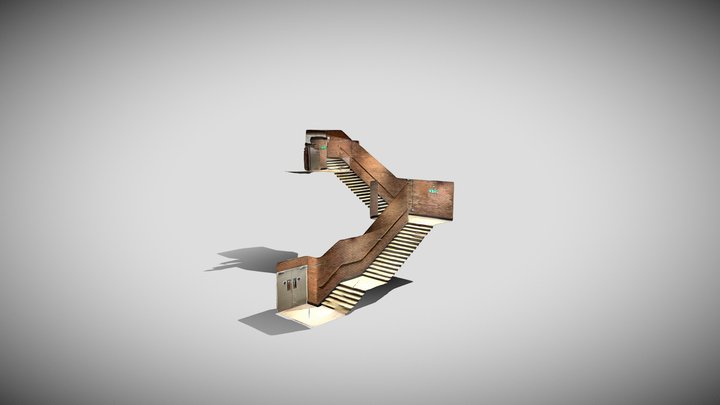 Evac Route Scan 3D Model