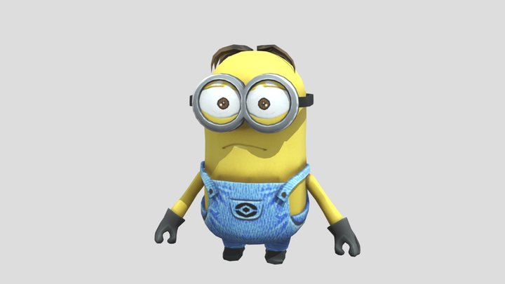 Minion Dave 3D Model