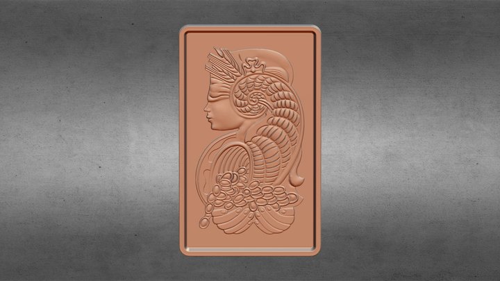 Gold bar 3D Model
