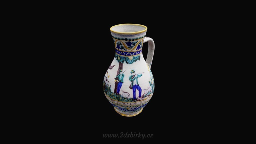 Pitcher / Džbán — Sketchfab embed 3D viewer