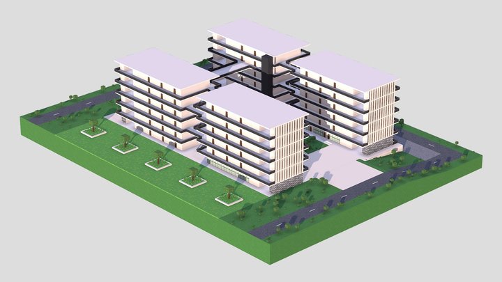 University of Information Technology 3D Model