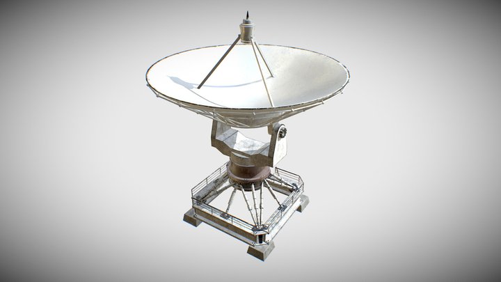 Radar PBR 3D Model