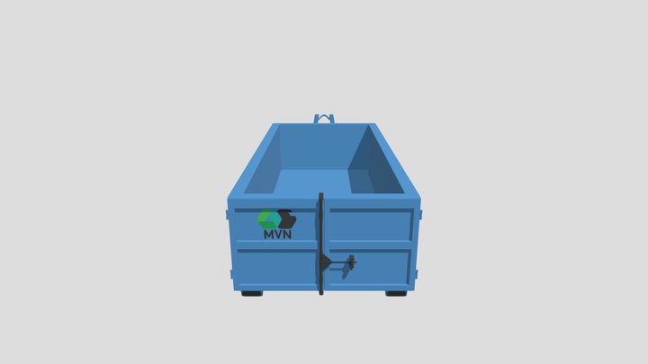 Контейнер 16 м3 (кубов) 3D Model