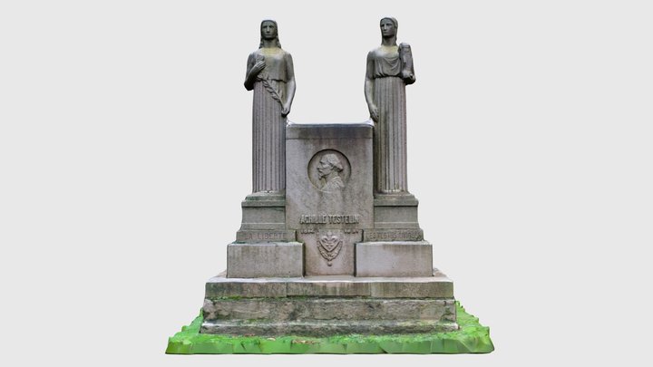 Monument à Testelin - R. Coin, E. Dubuisson 3D Model